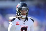 C.J. Stroud at Houston v Baltimore - NFL 2025 - Source: Getty